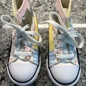 Converse Girls All Star Sneakers Size 9 - Multicolor Patchwork
